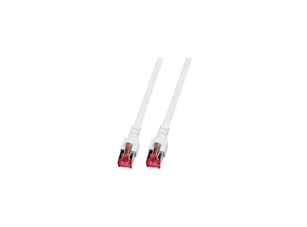 LinkIT S/FTP Patch Cat6 white 0.25m AWG 27 | LSZH | Snagless 